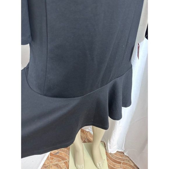 Juicy Couture Drop Waist Little Black Stretch  Dress Size XL #1172 - Picture 8 of 16